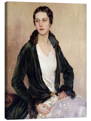 Leinwandbild Miss Edith Bryant - Annie Elizabeth Kelly, 1931