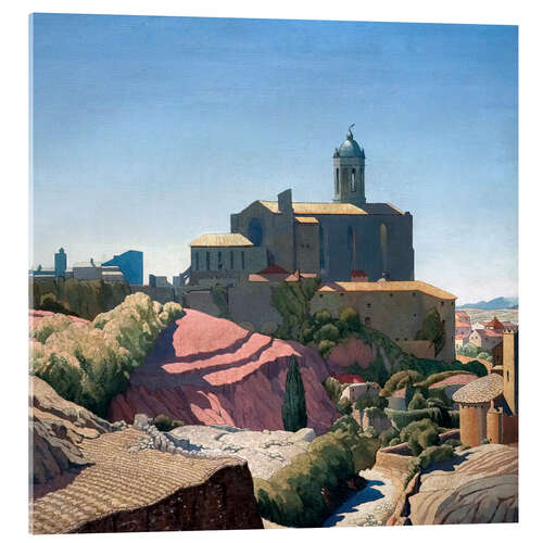 Acrylglasbild Spanische Landstraße - Reginald Guy Kortright, 1910