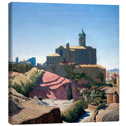 Leinwandbild Spanische Landstraße - Reginald Guy Kortright, 1910
