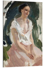 Tableau en aluminium Figure of a woman - Charles Sims, 1905