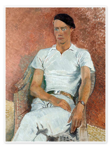 Juliste Man in white - Glyn Warren Philpot, 1933