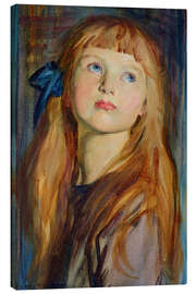 Leinwandbild Gedanken - Harry Linley Richardson, 1920