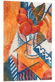 Tableau en verre acrylique Vase of flowers - Frank Weitzel, 1931
