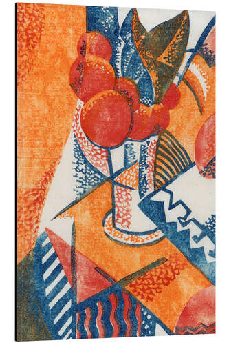 Quadro em alumínio Vase of flowers - Frank Weitzel, 1931