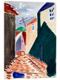 Acrylic print Scene in Berkshire - Raymond McIntyre, 1920