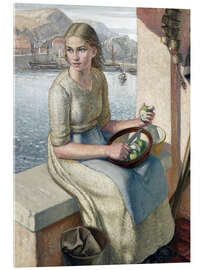 Cuadro de metacrilato The fisherman's daughter - Harry Morley, 1926