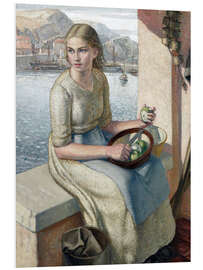 Cuadro de PVC The fisherman's daughter - Harry Morley, 1926