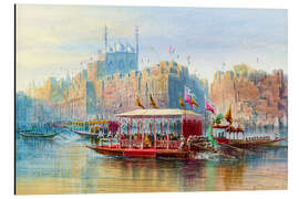 Aluminium print Benares - Nicholas Chevalier, 1871