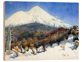 Holzbild Mount Egmont - Dorothy Kate Richmond, 1929