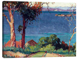 Stampa su tela Across the Firth of Thames - Rhona Haszard, 1925
