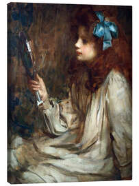 Leinwandbild Wenn mich nie jemand heiratet - William Mouat Loudan
