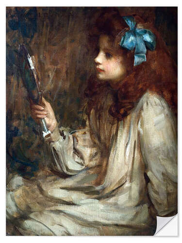 Naklejka na ścianę If no one ever marries me - William Mouat Loudan, 1912