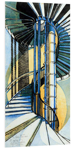 Cuadro de PVC The Tube staircase, 1929