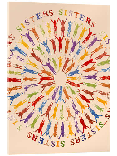 Cuadro de metacrilato Sisters - Castanis