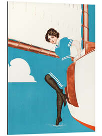 Alumiinitaulu Blue Anchor Inn, 1911 - Clarence Coles Phillips