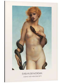 Tableau en aluminium Cadmus and Harmonia, 1877 - Evelyn De Morgan