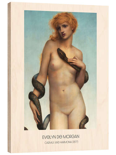 Tableau en bois Cadmus and Harmonia, 1877