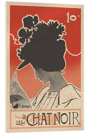 Cuadro de metacrilato Lire le Chat Noire - Léonce Burret - Vintage Advertising Collection