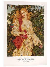 Quadro em acrílico Flora, 1894 - Evelyn De Morgan