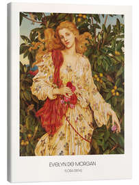 Quadro em tela Flora, 1894 - Evelyn De Morgan