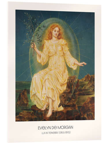 Cuadro de metacrilato Lux in Tenebris, 1895