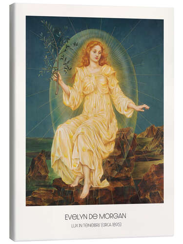 Quadro em tela Lux in Tenebris, 1895