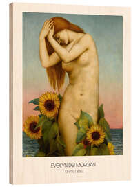 Cuadro de madera Clytie, 1886 - Evelyn De Morgan
