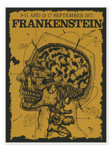 Poster Frankenstein 1977 - Jim Thorpe
