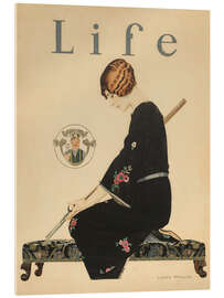 Cuadro de metacrilato Skirts Will be Shorter this Fall, Life 1924 - Coles Phillips - Vintage Advertising Collection