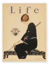 Wandbild Skirts Will be Shorter this Fall, Life 1924 - Coles Phillips - Vintage Advertising Collection