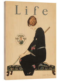 Holzbild Skirts Will be Shorter this Fall, Life 1924 - Coles Phillips - Vintage Advertising Collection