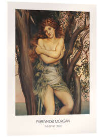 Acrylglasbild Die Dryade, 1885