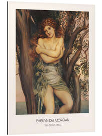 Alubild Die Dryade, 1885