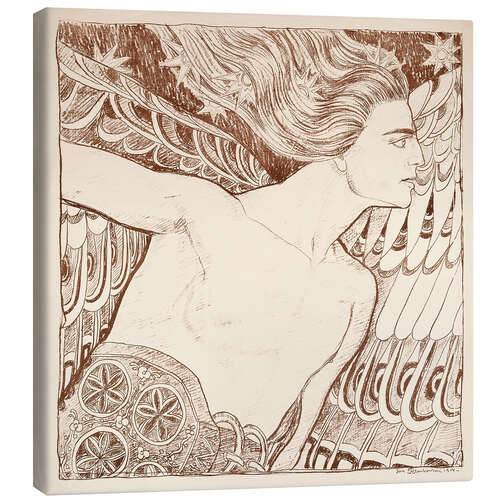Leinwandbild Erster Frühlingssalon, 1914