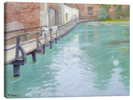Canvas print The mills in Montreuil sur Mer, Normandy