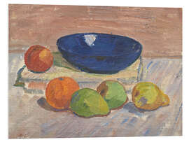 Obraz na PCV Still life with blue bowl and fruits, 1911