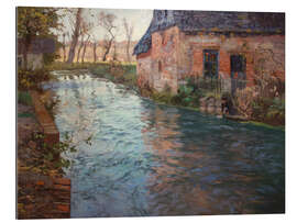 Gallery Print Fluss in der Normandie, 1894