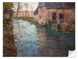 Wandsticker Fluss in der Normandie, 1894