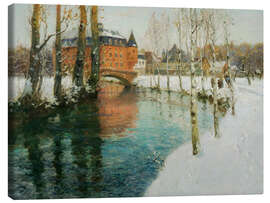 Leinwandbild Schloss in Normandie - Frits Thaulow
