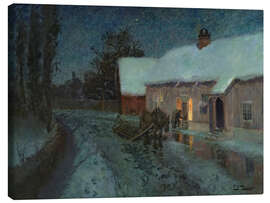 Leinwandbild Nacht, 1880 - Frits Thaulow