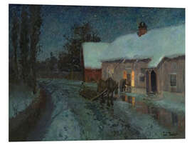 Hartschaumbild Nacht, 1880