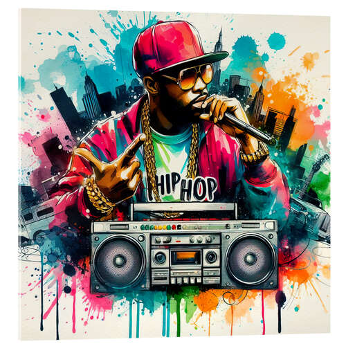 Cuadro de metacrilato East Coast hip hop