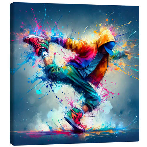 Canvas print Breakdance style II