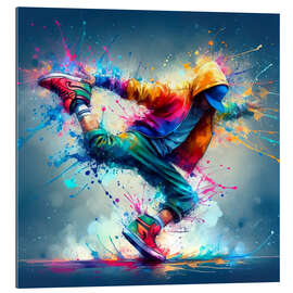 Galleritryck Breakdance style II