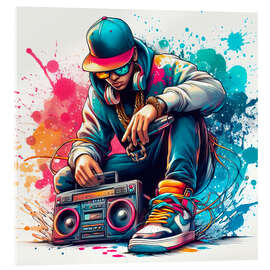 Acrylic print Hip Hop Style II