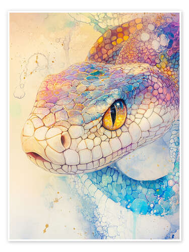 Juliste Rainbow Snake