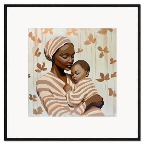 Gerahmter Kunstdruck Reinste Liebe