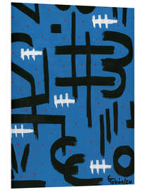 Hartschaumbild Deep sea life