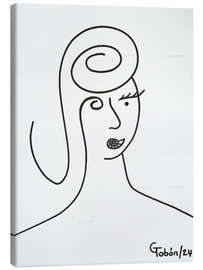 Leinwandbild Linda - Gabriel Tobón Moreno