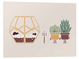 PVC-taulu Home Sweet Home